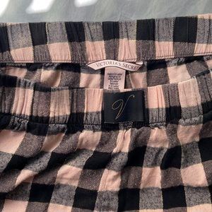 Victoria Secret pj pants flannel jogger
